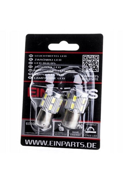 NO BRAND BULB LED EINPARTS EPL112 1156 P21W 13 SMD 5630 CANBUS PENTRU AUTO 2 BUC