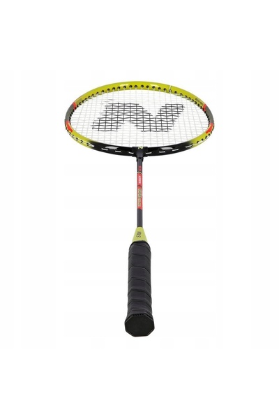 Nilsport Set de 2 rachete + 3 volane din nailon + plasă de 630 cm pentru jocu...