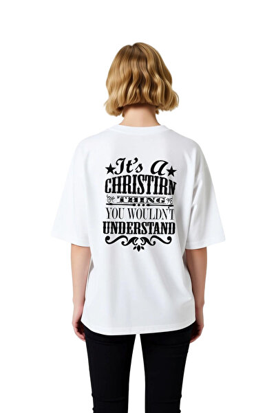 PayBuy Women's Oversize Graphic Printed T-Shirt Iman Message Vintage Style Re...