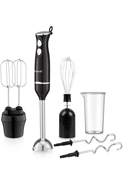Generic Brand CH-4267 5 in 1 Hand Blender – 2 Speed Kitchen Blender with Beat...