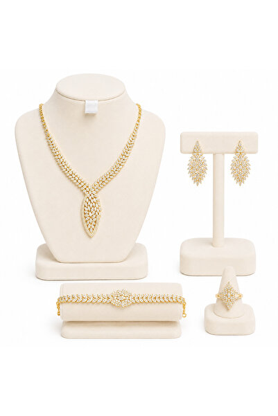 BELLA CİAO Classic Crystal Jewelry Set – Design 29