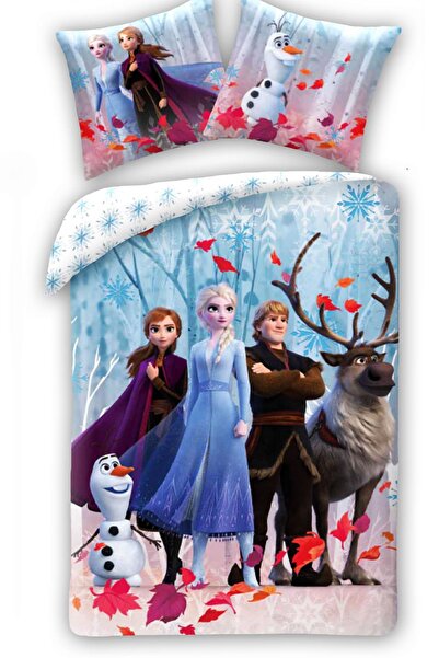 Halantex Lenjerie de pat din bumbac 140x200 FROZEN Elsa și Anna