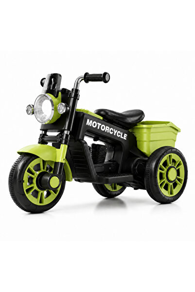 OEM Motocicletă electrică retro 12V cu 3 roți, scaun din piele ecologică și c...