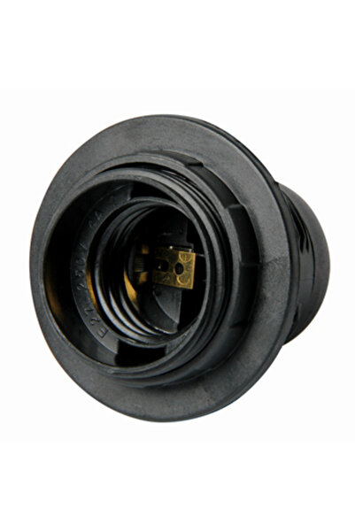 Next DULIE DE LAMPĂ DIN PLASTIC CU INEL E27 NEGRU - EX-S9100007
