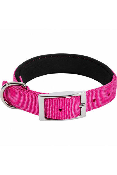 Zolux Nylon Comfort Collar Pink, 40 cm/ 20 mm