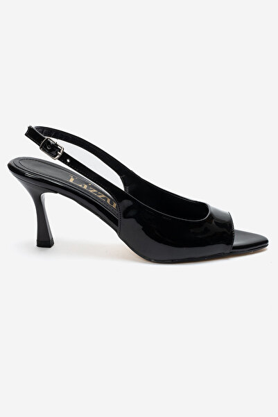 Lizzu Women's Pointed Toe Open Medium Size 8 cm Heeled Shoes Nicola