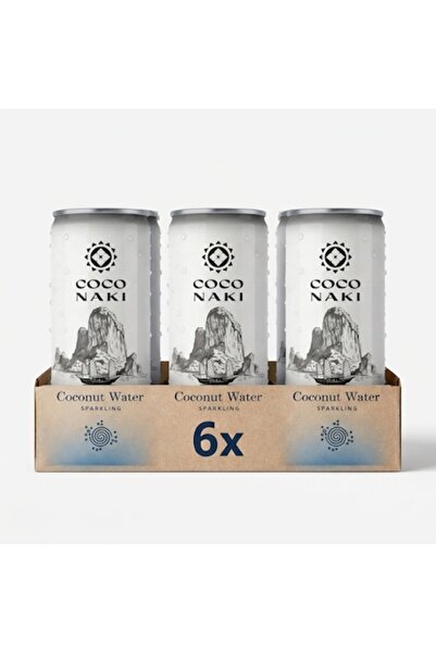 COCO NAKI COCONAKI Apă de cocos, 6 doze x 320ml