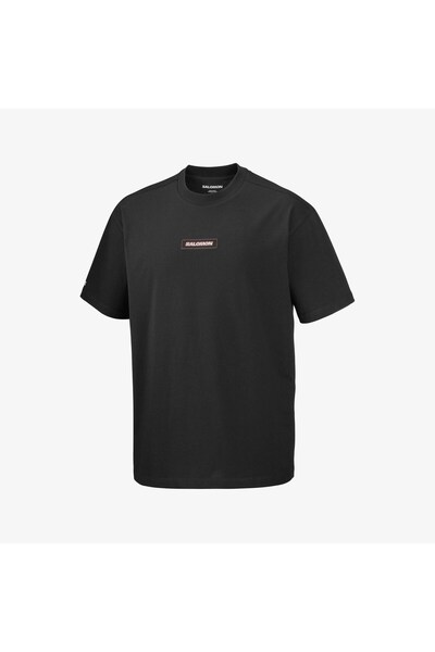 Salomon VENOM RELAXED Erkek Tişört Deep Black LC2973300