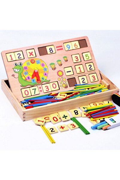 Fatio Alphabet Math and General Skill Learning Educational Wooden Toy for kids