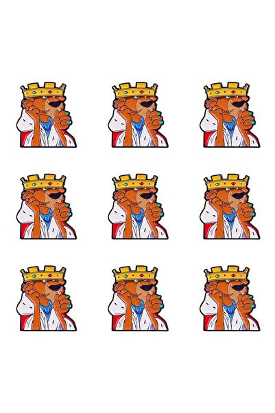 Choice 9pcs 9pcs Cartoon Prince Enamel Pin Set Funny Brooch For Coat Women's ...