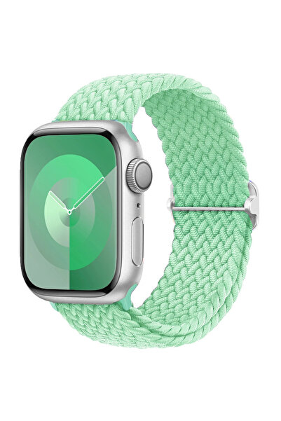 Choice23 38mm 40mm 41mm 03 pistachio Braided Solo Loop For watch Ultra band 4...