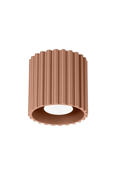 SOLLUX Plafonieră AURA 1 mocca GU10