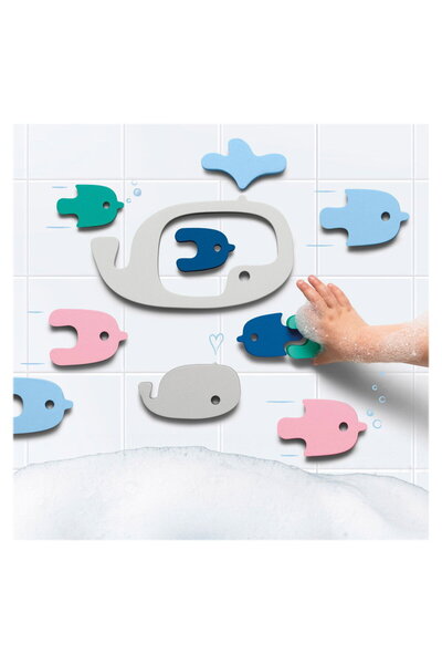 Quut Puzzle de baie, Balene și peștișori,