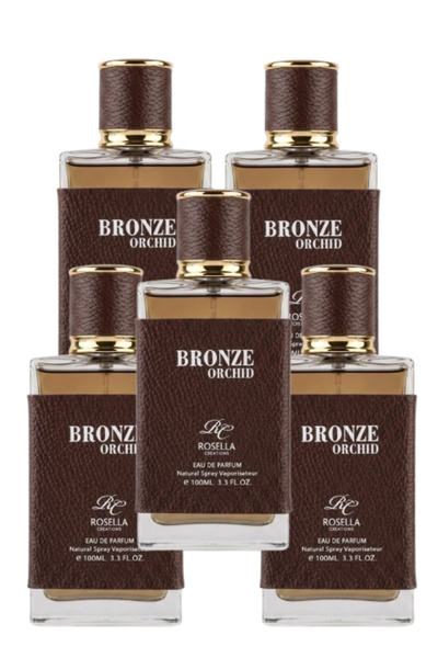 ROSELLA 5 قطع من عطر الأوركيد البرونزي 100 مل