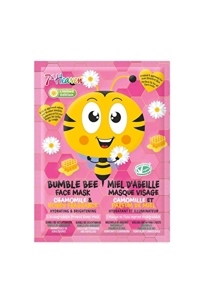 7th Heaven Μάσκα Προσώπου Bumble Bee Χαμομήλι & Μέλι 25γρ - Υφασμάτινη Μάσκα ...