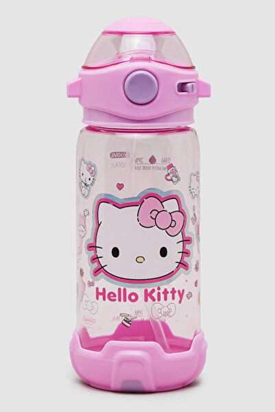 R&B Hello Kitty Print Sipper Water Bottle