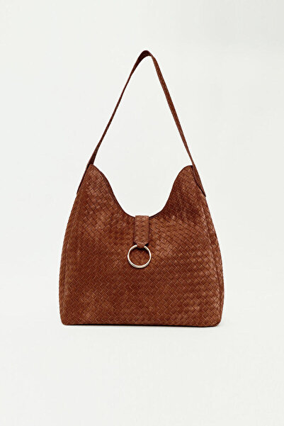 BE BLUE Milk Coffee Hobo Bag