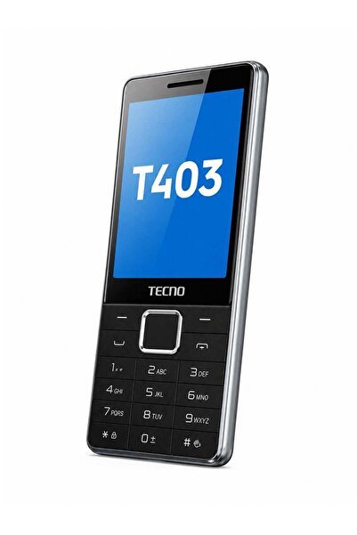 TECNO هاتف محمول T403 بشريحتين، شاشة 2.8 بوصة، بطارية 2000 مللي أمبير، راديو ...