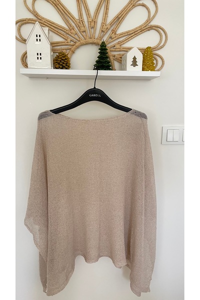 Nihanello Butik Bej triko panço