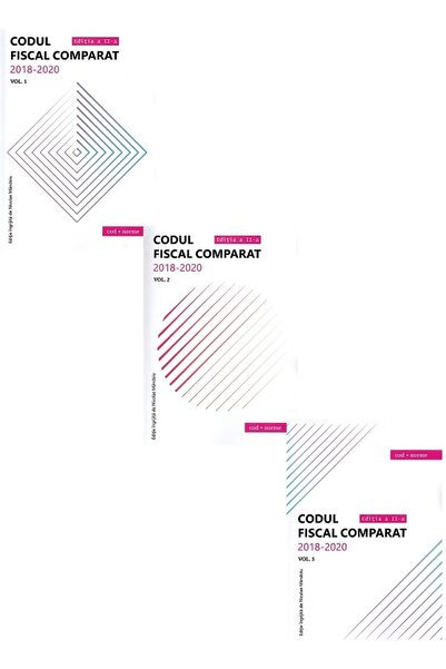 CON FISC Codul fiscal comparat 2018-2020 Vol.1-3