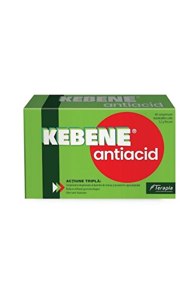 Terapia Kebene Antacid, 40 comprimate