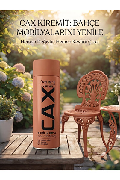 caxcolors CAX Rengi Akrilik Sprey Boya 400ml - Ahşap Bahçe Mobilyası ve Hobi ...