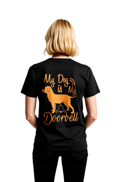 PayBuy Tricou de damă, cu imprimeu My Dog My Bell, cu mânecă scurtă, croială ...