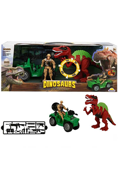 Dino Set de joacă Crazoo Valley - Dinozaur cu sunete realiste și articulații ...