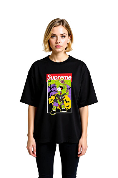 PayBuy Casual Stylish Graphic Print Printed Women's Oversize T-Shirt