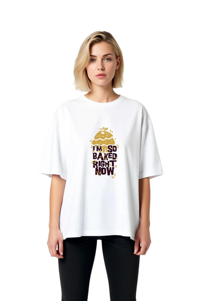 PayBuy Multi-Cooked Oven Chef Printed Women's Oversize T-Shirt