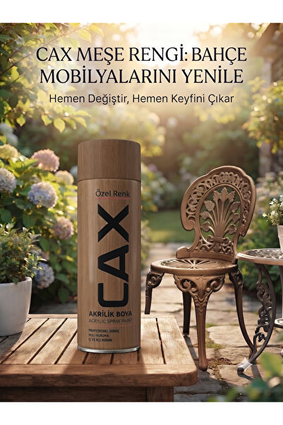 caxcolors CAX Rengi Akrilik Sprey Boya 400ml - Ahşap Bahçe Mobilyası ve Hobi ...