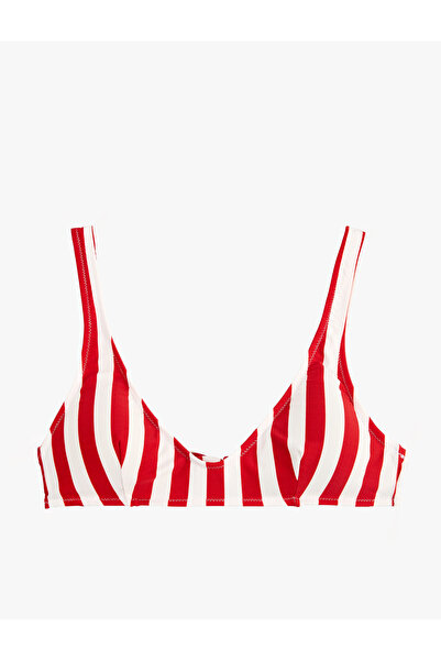Koton X Şahika Ercümen - Çizgili Bralet Bikini Üstü