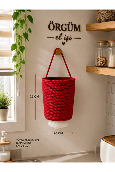 ÖRGÜM Suport pentru genți 25x18 cm Suport decorativ pentru genți cu aspect de...