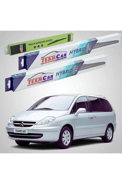 TEAMCAR Υαλοκαθαριστήρες Citroën C8 EA/EB Monovolume 2005-2010 |   Σετ Εμπρός...