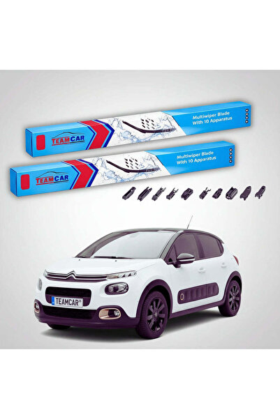 TEAMCAR Lamele ștergătoare de parbriz Citroën C3 Gen III B618 Hatchback 2016-...