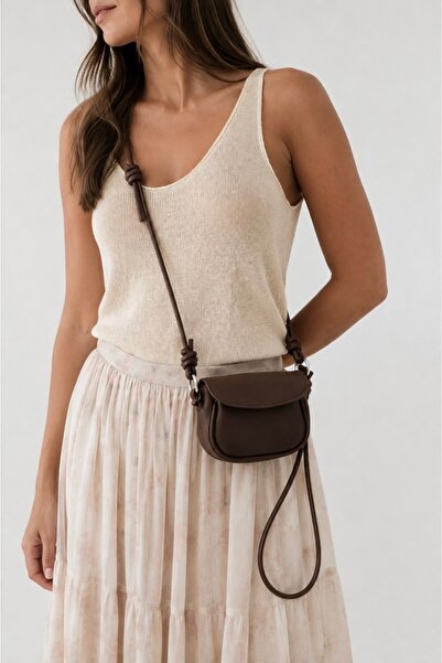 Çantacımstore Women's Petite Mini Bag Brown