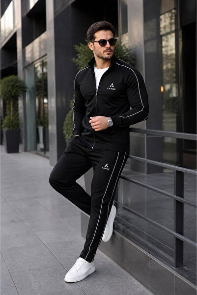 KANOX New Season Men's Diving Tracksuit Set Black