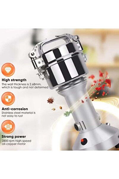 Denx 1200W Electric Comminutor Grinder Capacity 200g, Speed 28000r/min, Using...