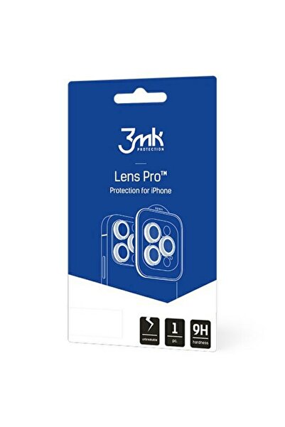 3MK Προστασία Φακού Pro iPhone 15 Pro Max 6.7 " βασιλικό μπλε Με πλαίσιο στήρ...