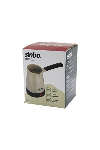 KÜÇÜK HAZİNE Sinbo SCM-2975 Elektrikli Cezve Pls.türk Kahve Makine Çelik Gizl...