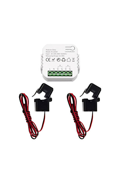 Choice1 2 Channels - 2CT Smart Life ZigBee Energy Monitor, 1, 2 Channel Bidir...