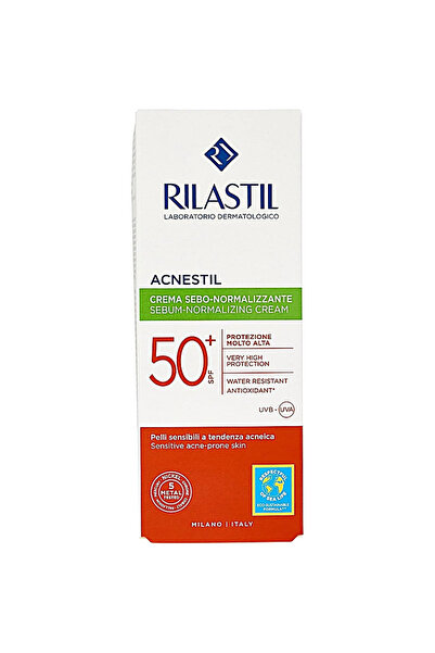Rilastil ACNESTIL SPF50+ SEBUM-NORMALIZING CREAM 40ML