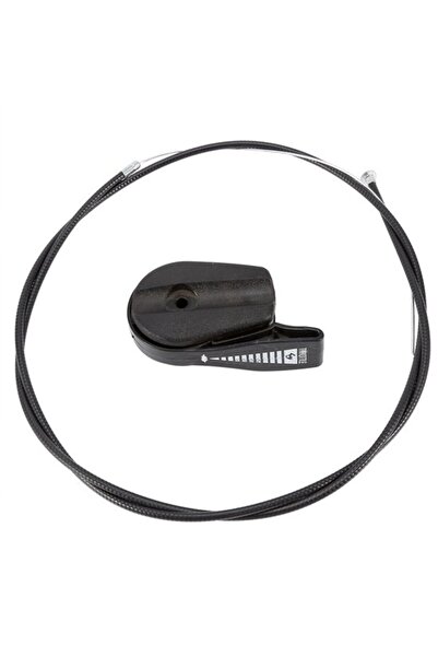 STARSTAR Universal 65" throttle cable & choke lever set for lawnmowers.