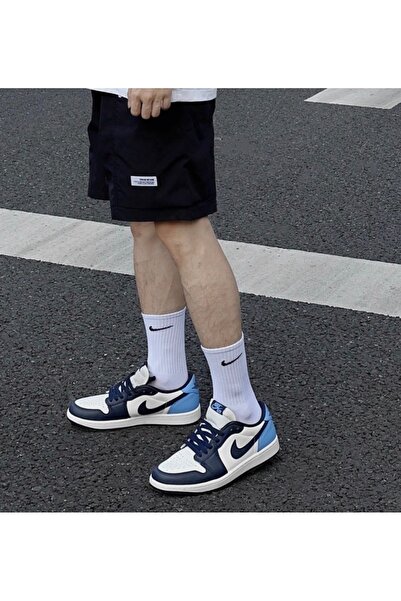 Nike Air Jordan 1 Low OG Obsidian UNC HAKİKİ DERİ -KUZEY SPORT