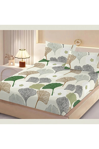 TextiLici Set Husă de pat cu elastic, FixOnBed, 160 x 200 cm, bumbac, 2 fete ...