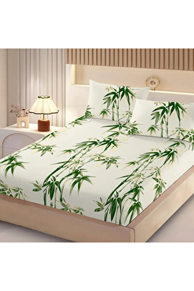 TextiLici Set Husă de pat cu elastic, FixOnBed, 160 x 200 cm, bumbac, 2 fete ...