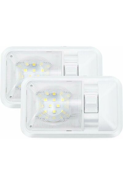 STARSTAR 12V LED RV Ceiling Light 280 lm, Interior Roof Light for Trailer, Ca...