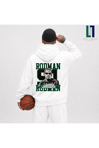 Grafftee Clothing Dennis Rodman Custom Design Cotton Sweatshirt Wear the Lege...