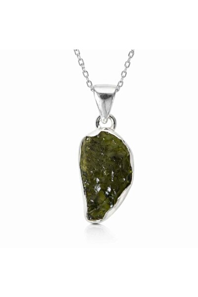 craftmystic Rough Moldavite Irregular, 925 Silver - Transformation and Inner ...