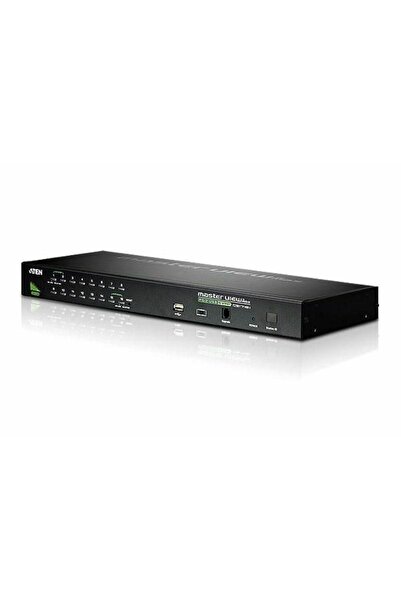 Aten Switch KVM USB/PS-2 VGA cu 16 porturi, cu port USB, montabil în rack, 20...